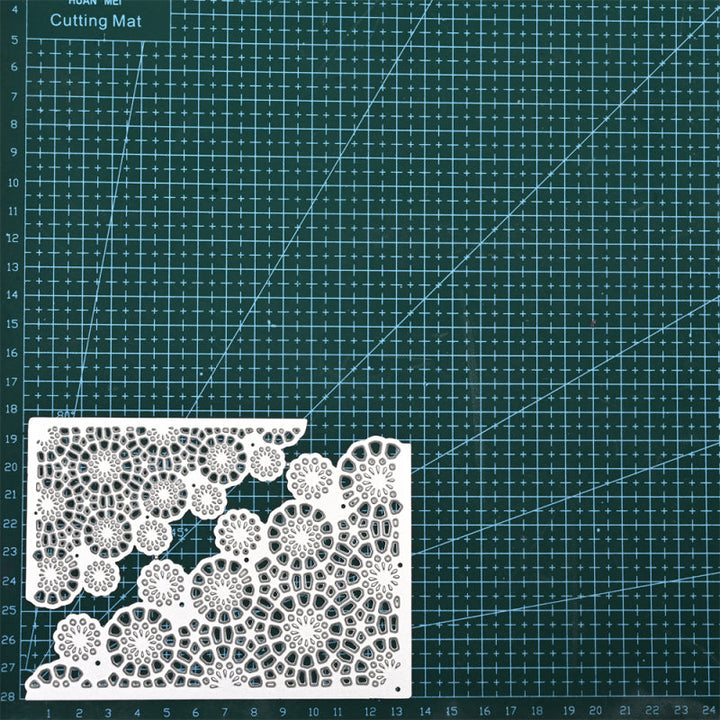 Kokorosa Metal Cutting Dies With Hollow Circle Borders