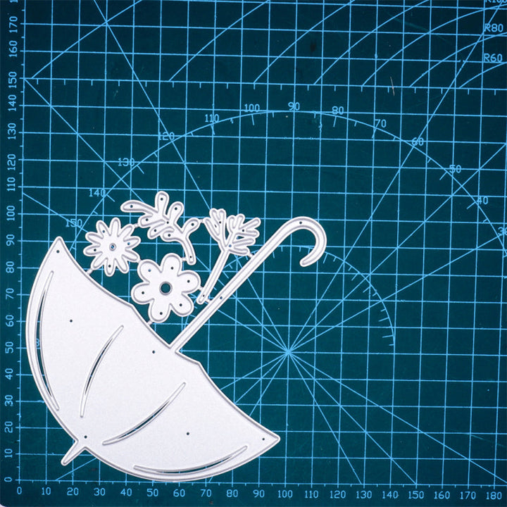 Kokorosa Metal Cutting Dies With Flowers in the Umbrella