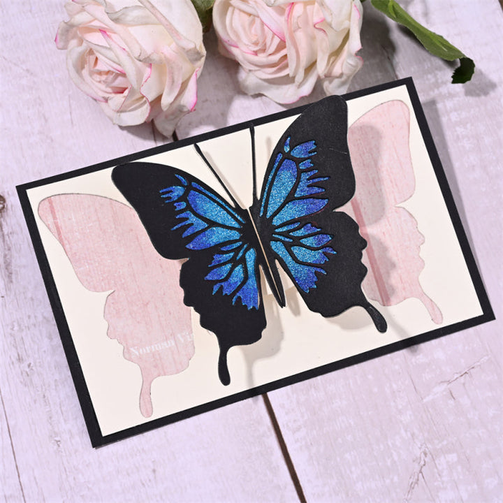 Kokorosa Metal Cutting Dies With Graceful 3D Butterfly