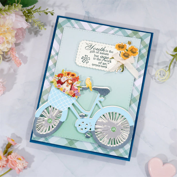 Kokorosa Metal Cutting Dies With Bicycle