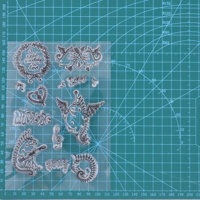 Kokorosa Monster Love Clear Stamps