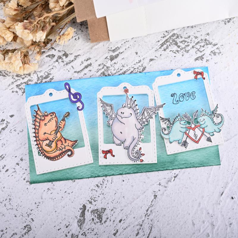 Kokorosa Monster Love Clear Stamps