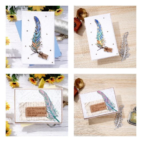 Tutorial：How to Make A Quill Pen Card