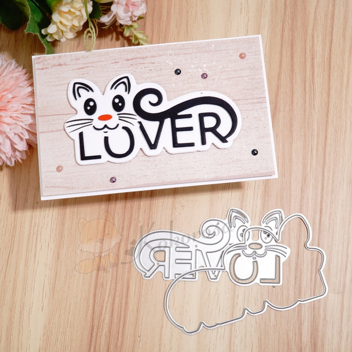 Kokorosa Metal Cutting Dies with Cat Lover
