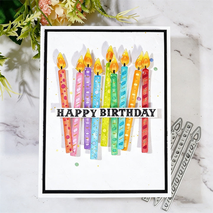 Kokorosa Metal Cutting Dies with Lovely Candles