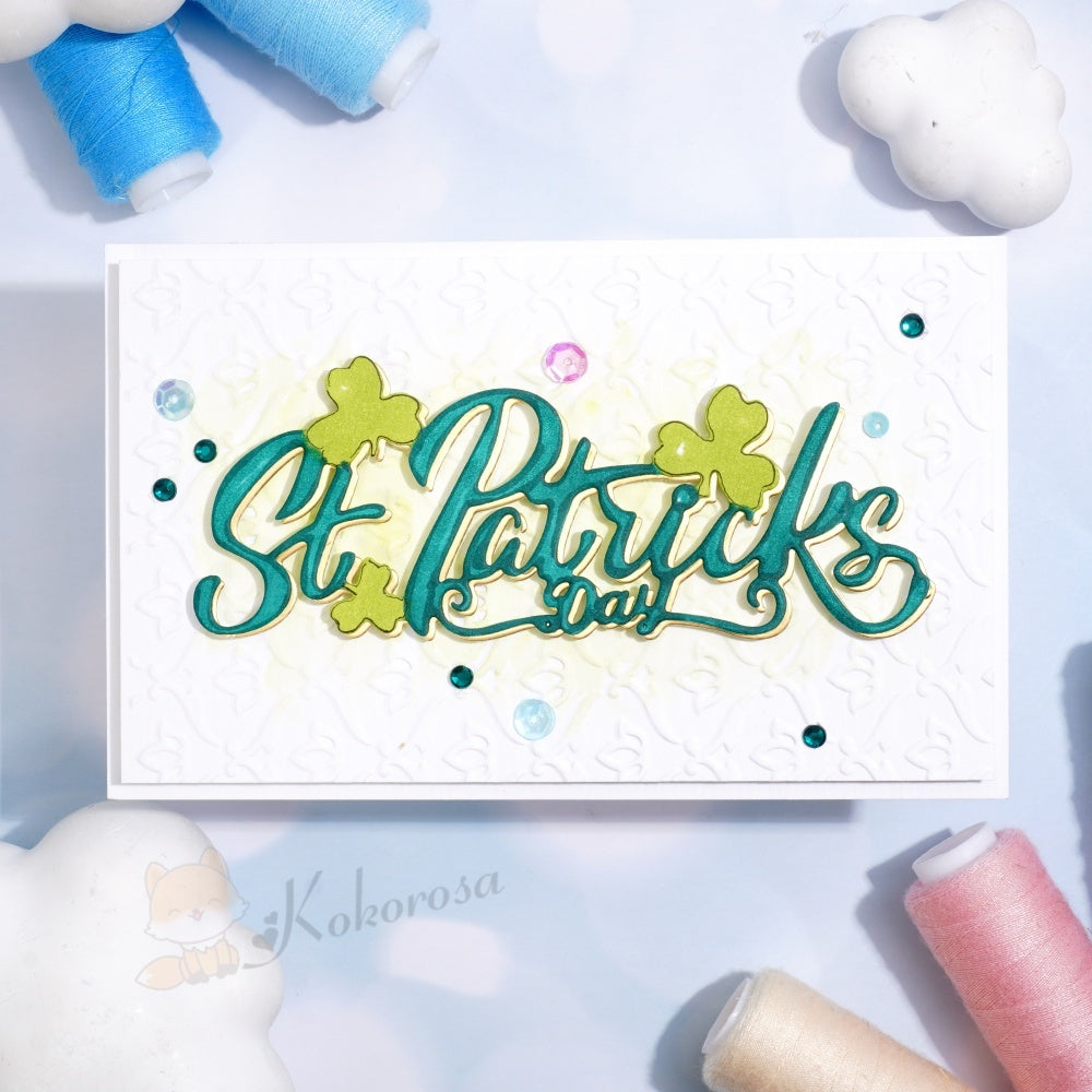 Kokorosa Metal Cutting Dies with St Patrick Word