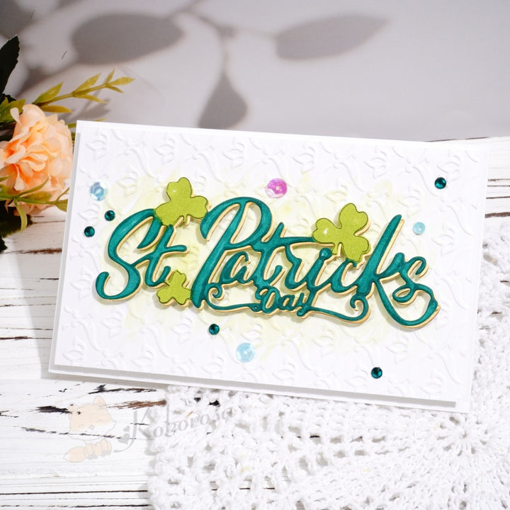 Kokorosa Metal Cutting Dies with St Patrick Word