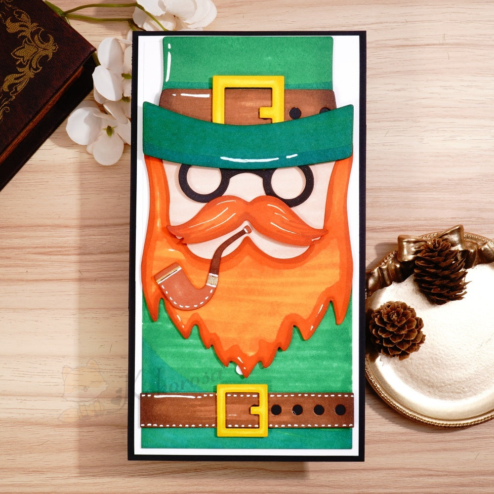 Kokorosa Metal Cutting Dies with St. Patrick's Day Leprechaun