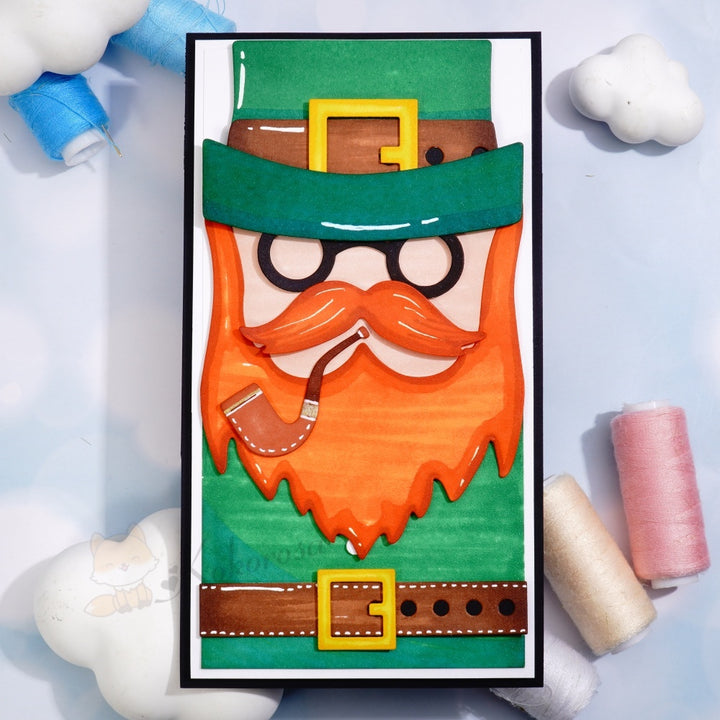 Kokorosa Metal Cutting Dies with St. Patrick's Day Leprechaun