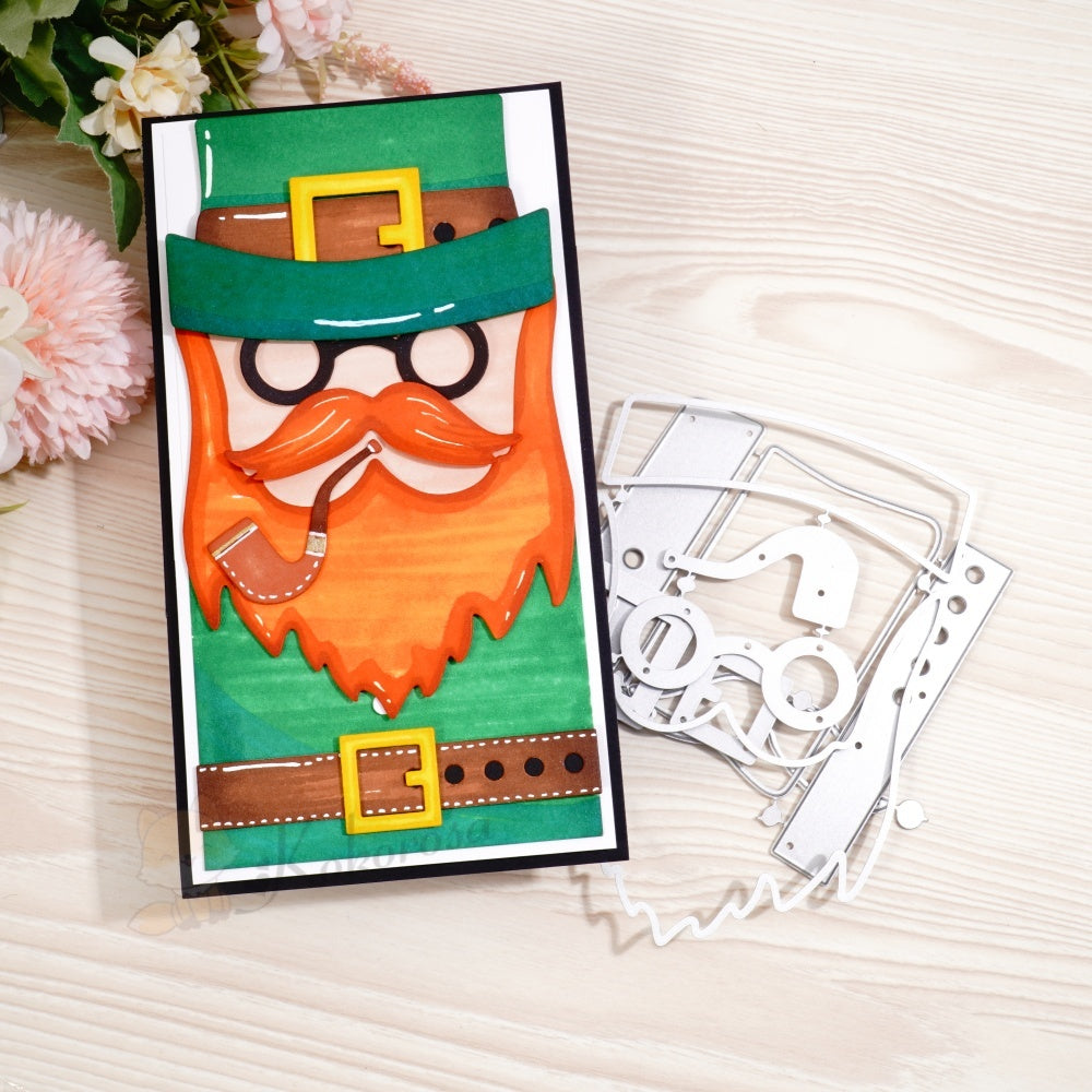 Kokorosa Metal Cutting Dies with St. Patrick's Day Leprechaun