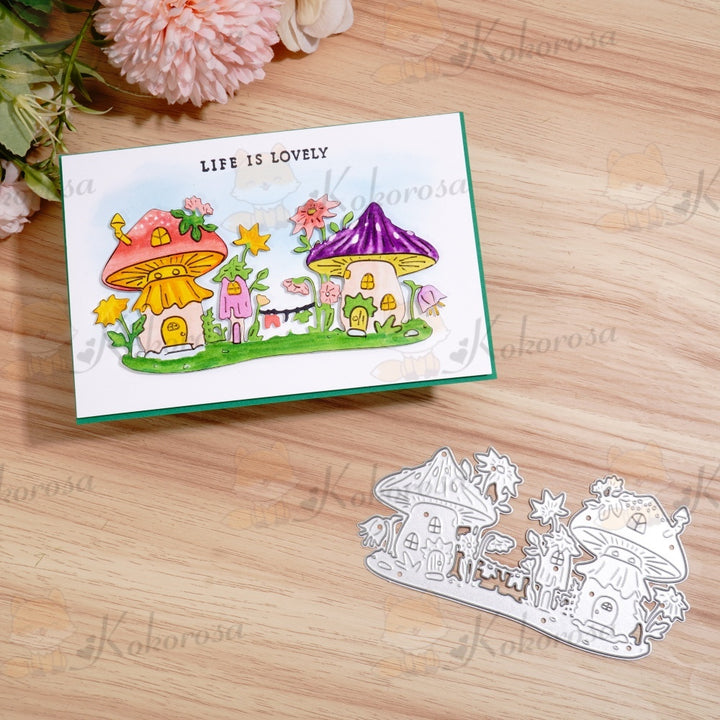 Kokorosa Metal Cutting Dies with Mushroom Houses