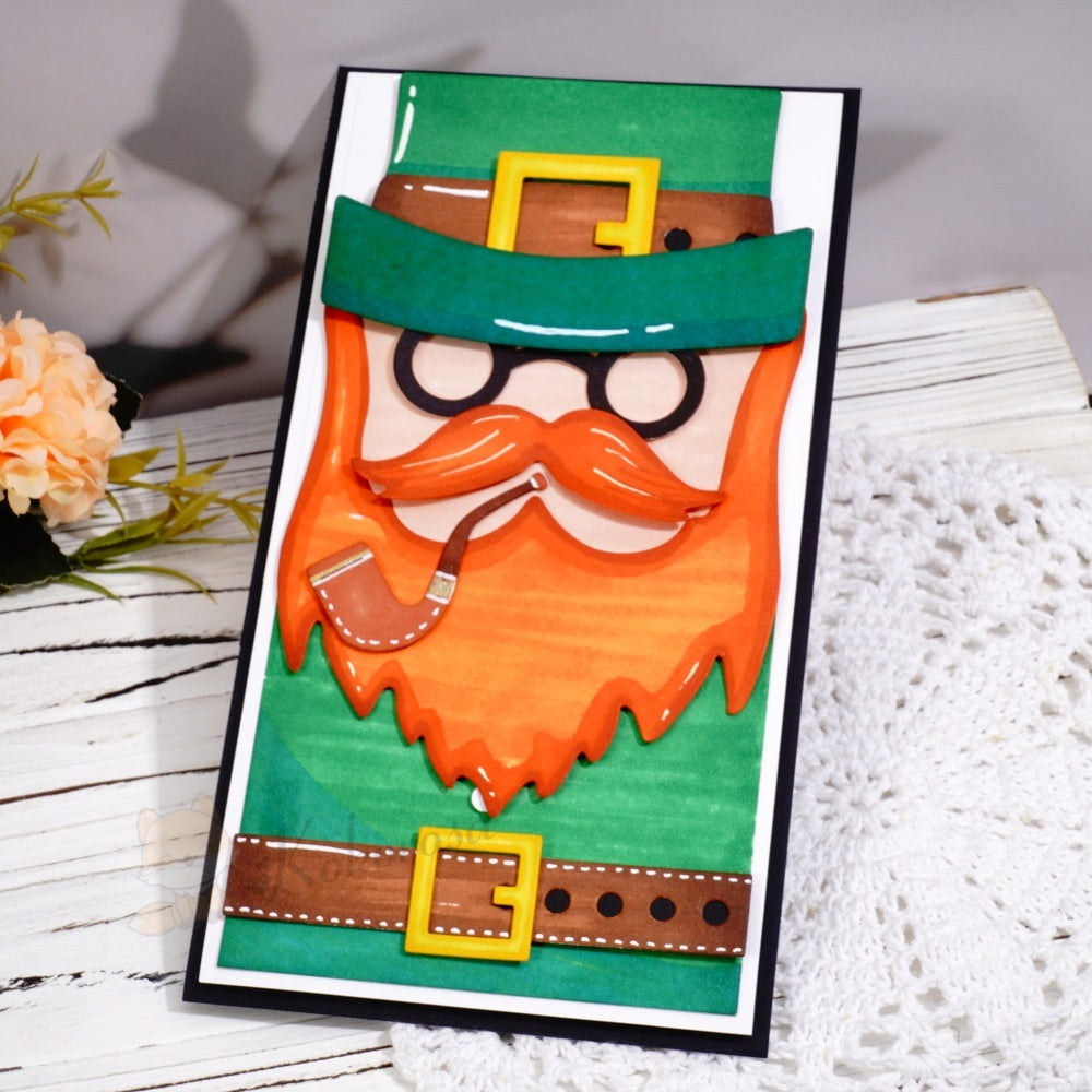 Kokorosa Metal Cutting Dies with St. Patrick's Day Leprechaun