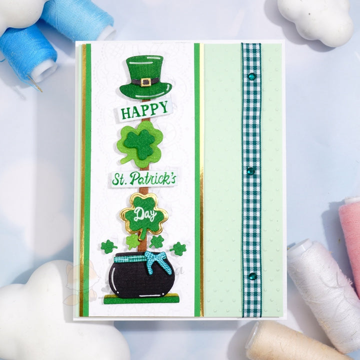 Kokorosa Metal Cutting Dies with St Patrick Day Elements