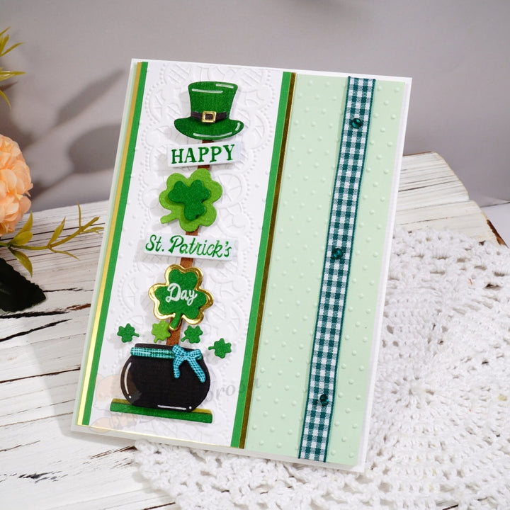 Kokorosa Metal Cutting Dies with St Patrick Day Elements