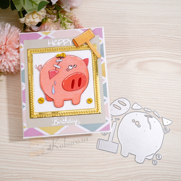 Kokorosa Metal Cutting Dies with Piggy Bank