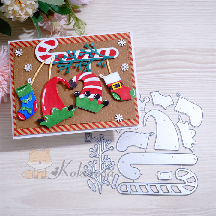 Kokorosa Metal Cutting Dies with Christmas Decoration