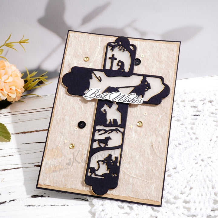 Kokorosa Metal Cutting Dies with Cowboy Cross