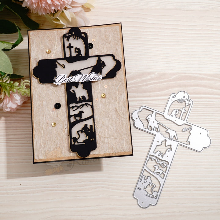 Kokorosa Metal Cutting Dies with Cowboy Cross