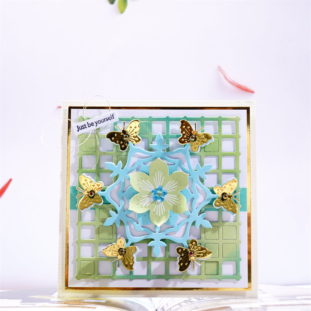 Kokorosa Metal Cutting Dies with Butterfly Snowflake