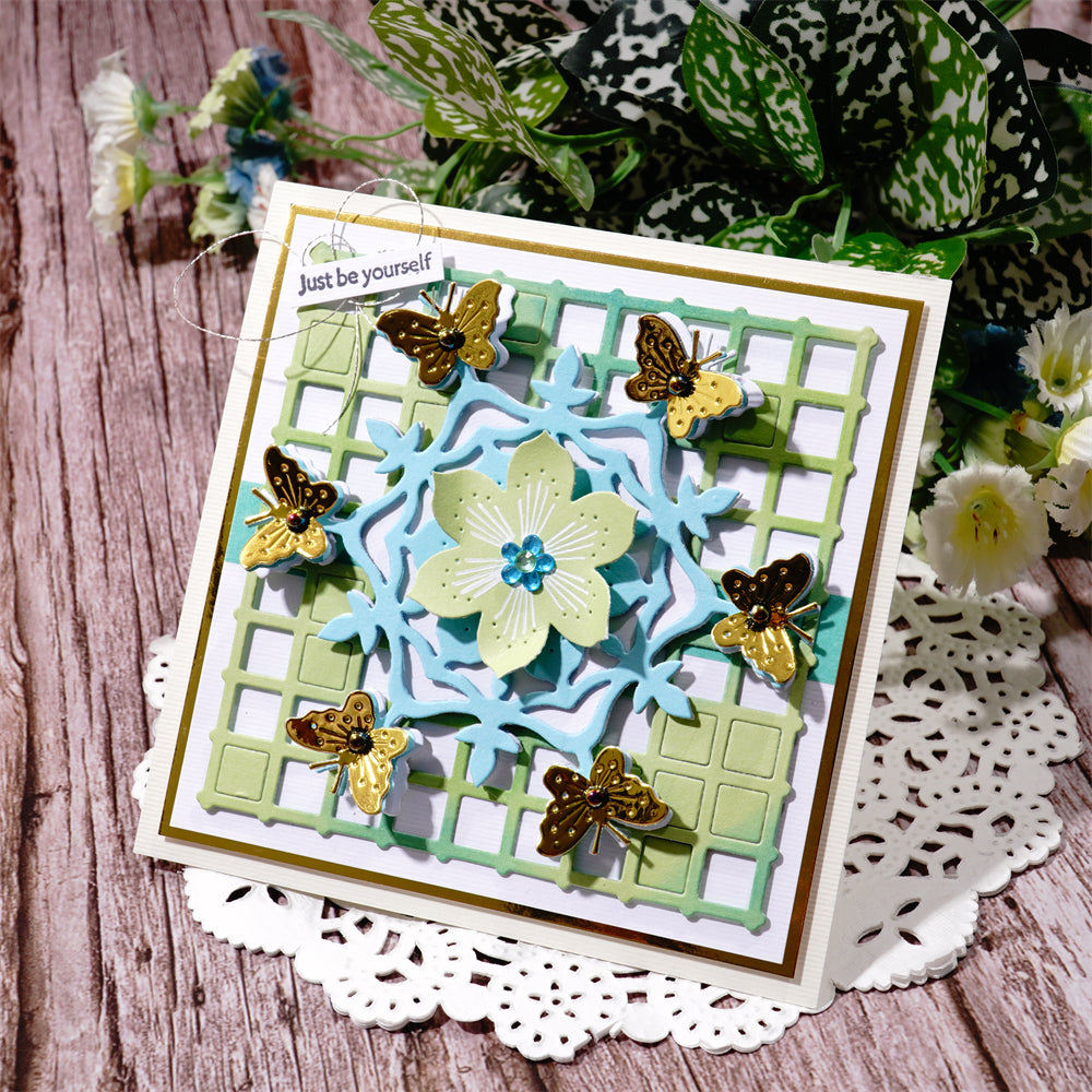 Kokorosa Metal Cutting Dies with Butterfly Snowflake