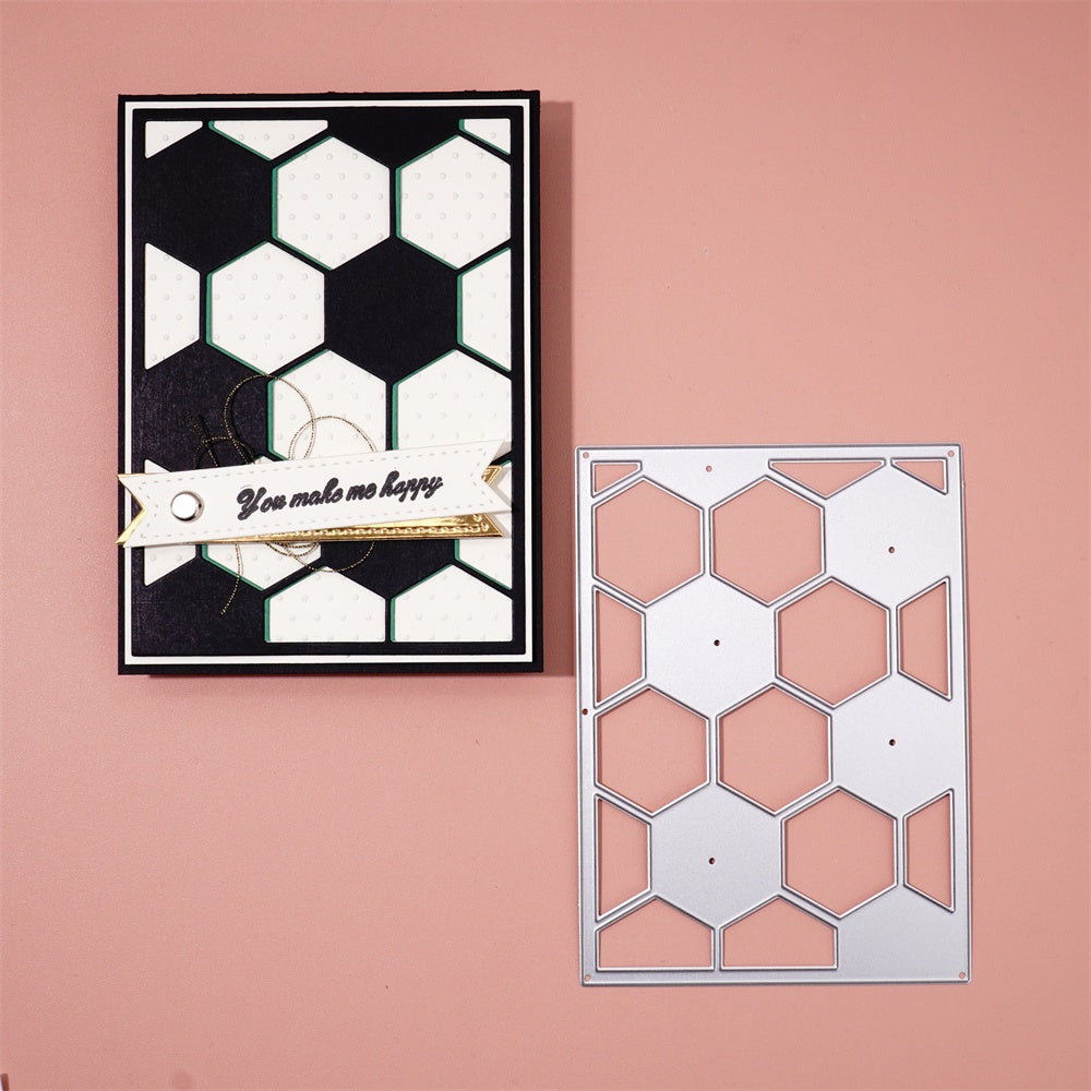 Kokorosa Metal Cutting Dies with Football Theme Background Board