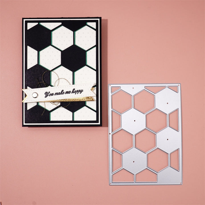 Kokorosa Metal Cutting Dies with Football Theme Background Board