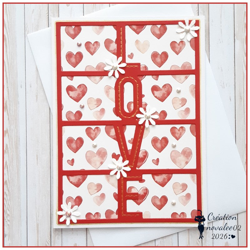 Kokorosa 24PCS 6" Adore Scrapbook & Cardstock Paper