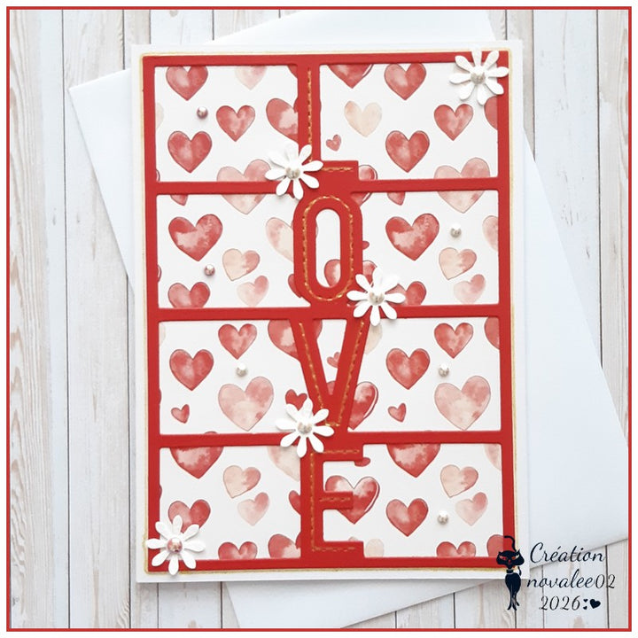 Kokorosa 24PCS 6" Adore Scrapbook & Cardstock Paper