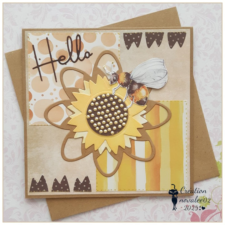 Kokorosa Metal Cutting Dies with Hollow Flower Frame
