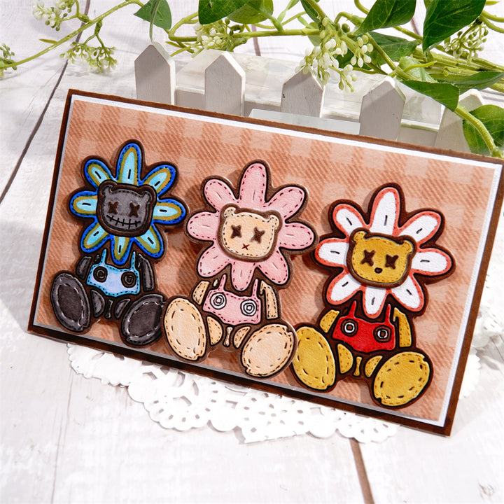 Kokorosa Metal Cutting Dies with Toy Bear