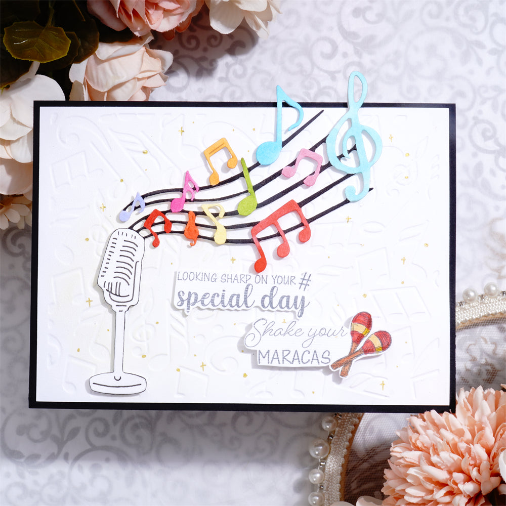 Kokorosa Metal Cutting Dies with Piano and Microphone Music