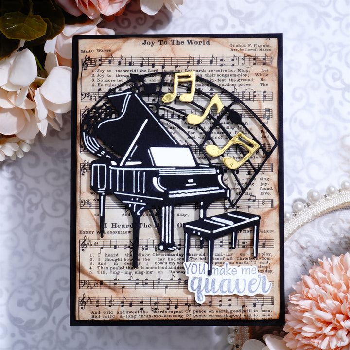Kokorosa Metal Cutting Dies with Piano and Microphone Music