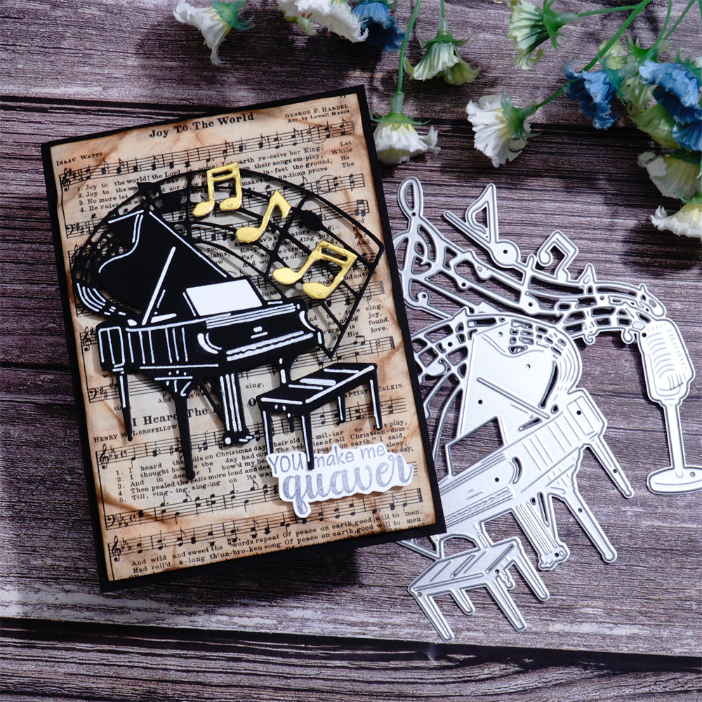 Kokorosa Metal Cutting Dies with Piano and Microphone Music