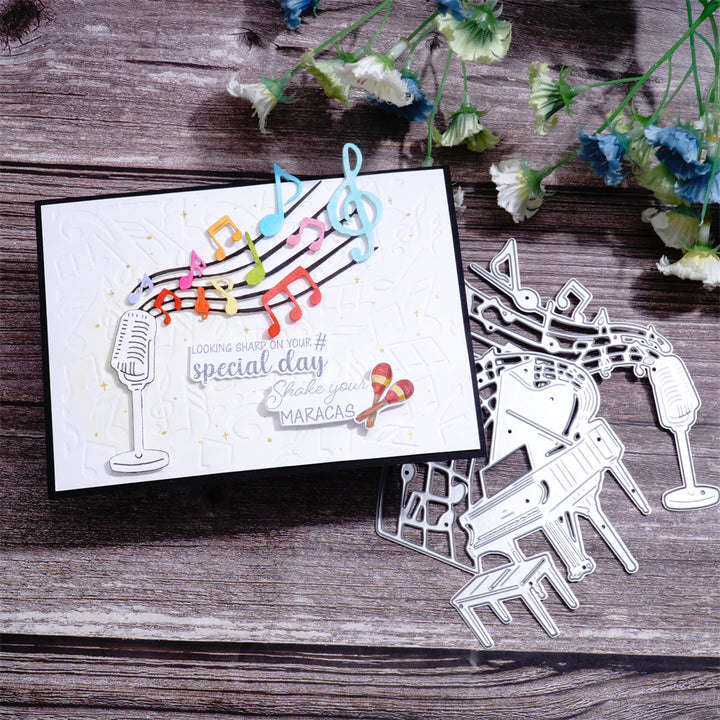 Kokorosa Metal Cutting Dies with Piano and Microphone Music