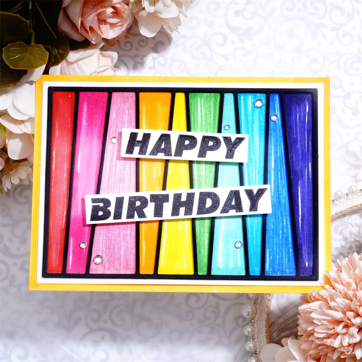 Kokorosa Metal Cutting Dies with Irregular Quadrilateral Background Board