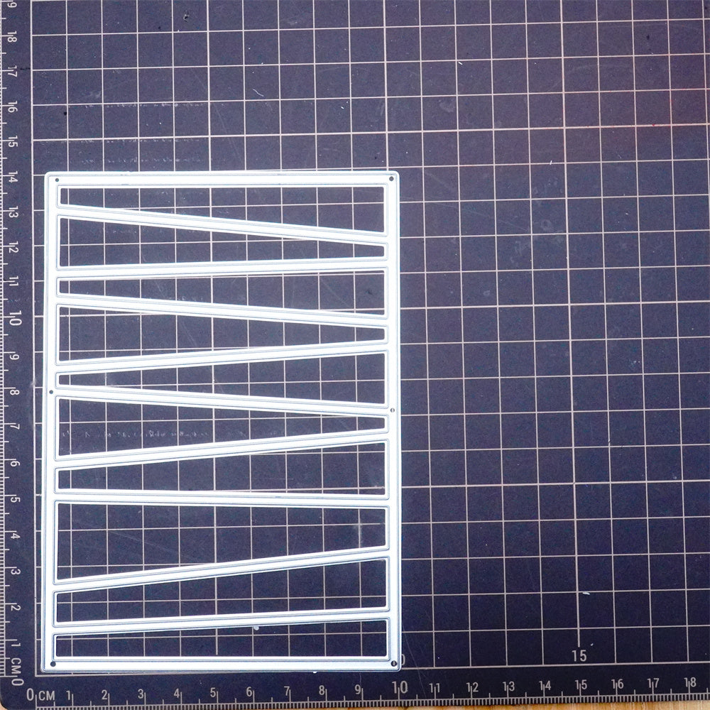 Kokorosa Metal Cutting Dies with Irregular Quadrilateral Background Board