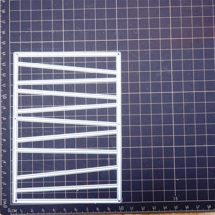 Kokorosa Metal Cutting Dies with Irregular Quadrilateral Background Board