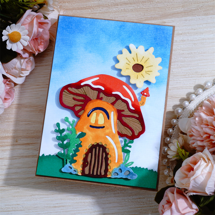 Kokorosa Metal Cutting Dies with Mushroom House