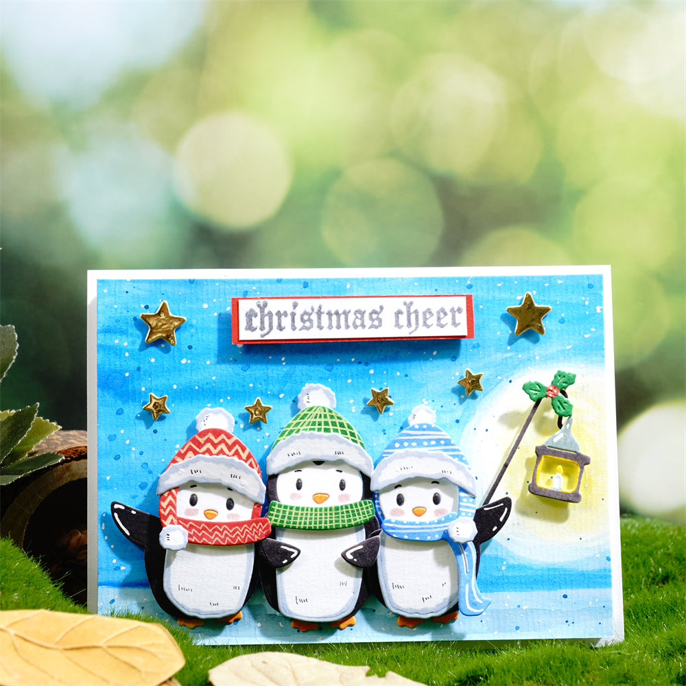 Kokorosa Metal Cutting Dies with Three Penguins