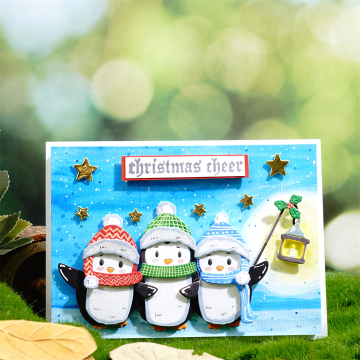 Kokorosa Metal Cutting Dies with Three Penguins