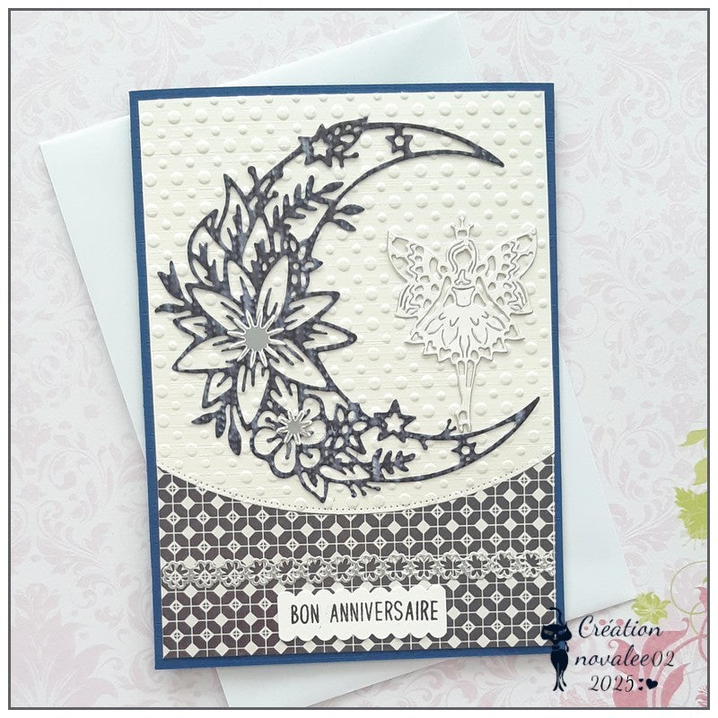 Kokorosa Metal Cutting Dies with Flower Moon
