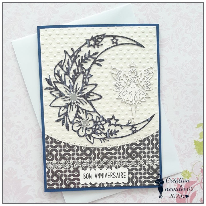 Kokorosa Metal Cutting Dies with Flower Moon