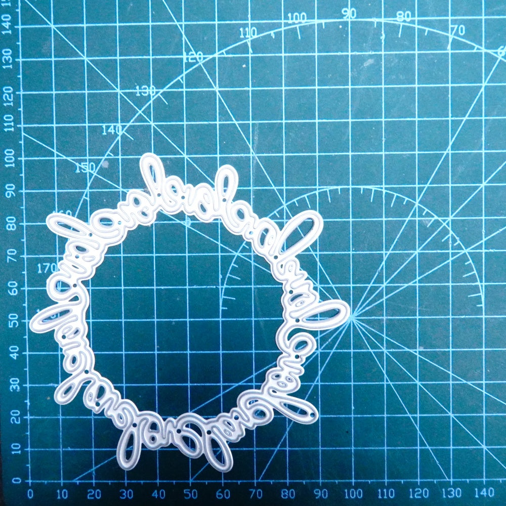 Kokorosa Metal Cutting Dies with Love Circle