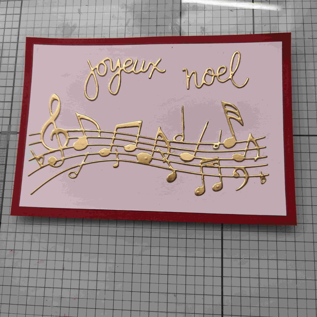 Kokorosa Metal Cutting Dies with Music Notes Sheet