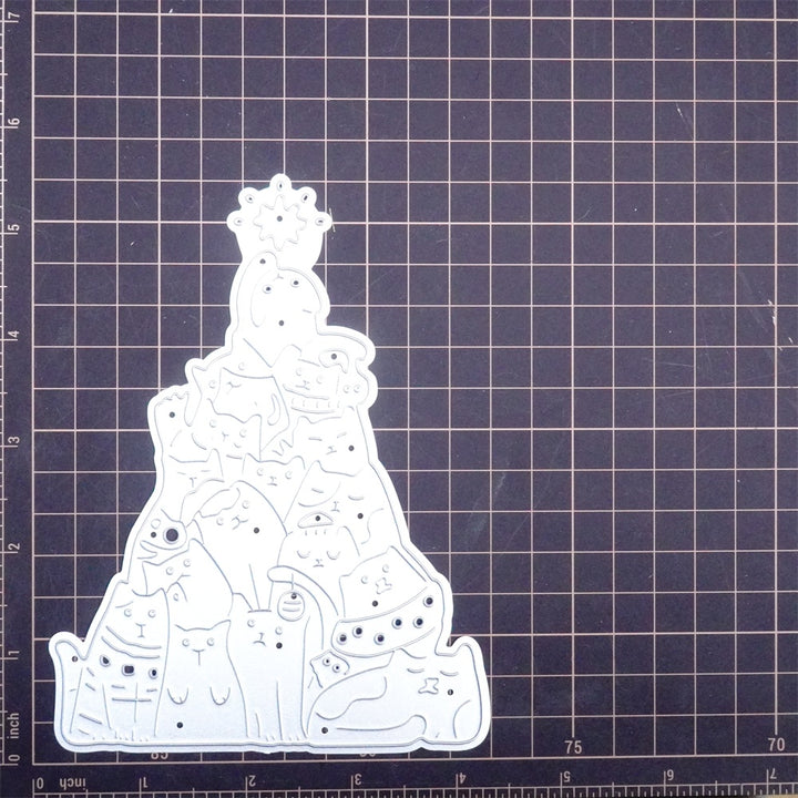 Kokorosa Metal Cutting Dies with Stacked Cats Tree