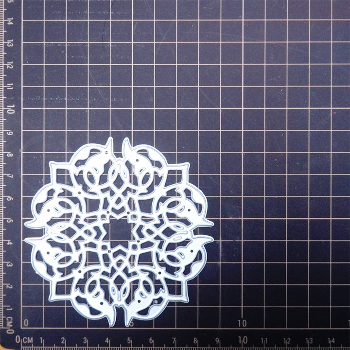 Kokorosa Metal Cutting Dies with Spliced Rings Background Board