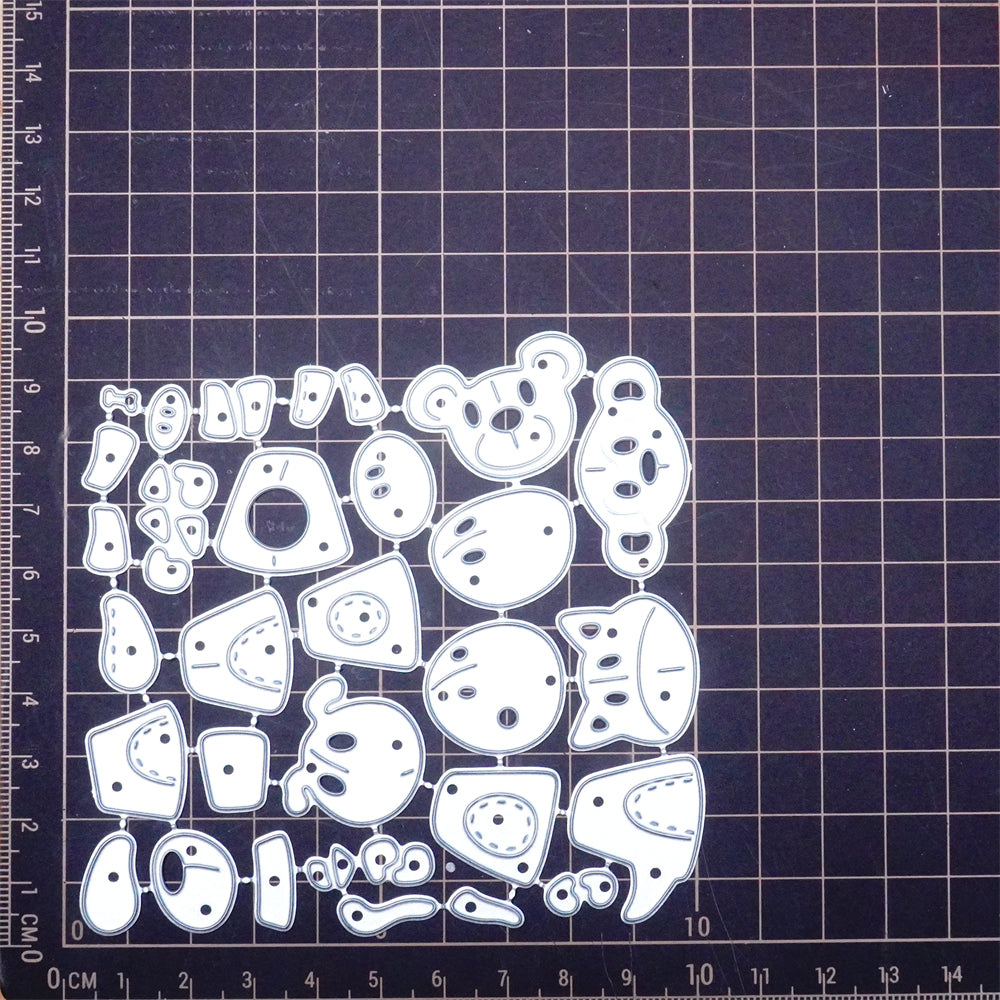 Kokorosa Metal Cutting Dies with Animal Hand Puppet