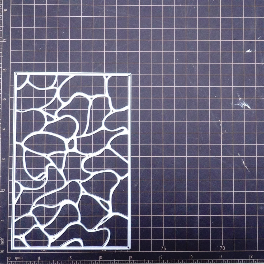 Kokorosa Metal Cutting Dies with Water Ripple Background Board