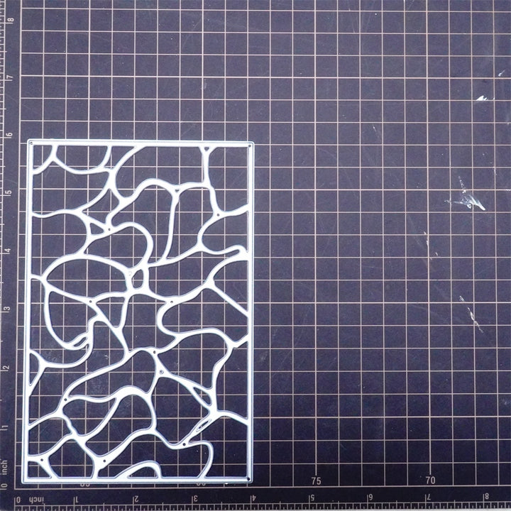 Kokorosa Metal Cutting Dies with Water Ripple Background Board
