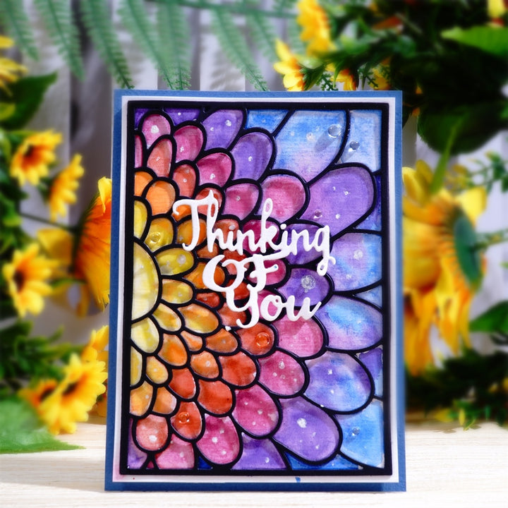 Kokorosa Metal Cutting Dies with Fish Scale Pattern Background Board